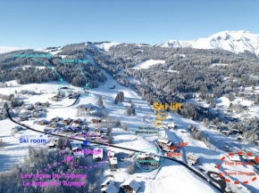 Le lodge de l alpage - Ski in ski out - 2 chambres 1 cabine